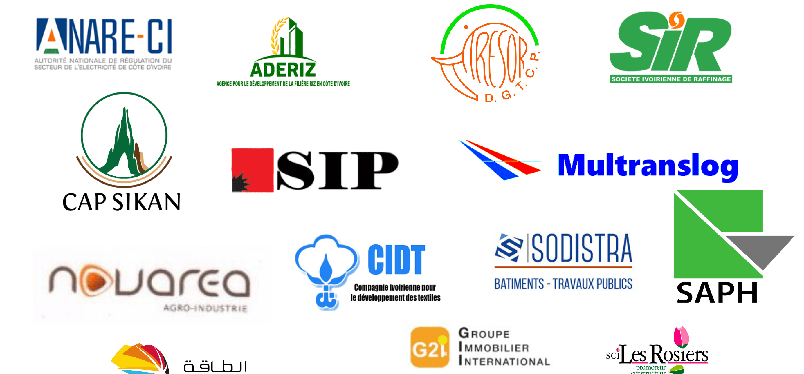 Logos des références clients OMNI SECURITY